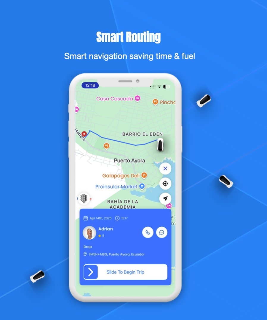 Driver app. Smart Navigation
